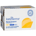 Kate Farms Renal Support Nutrition Shake 1.8 cal/mL Vanilla - 144 - 8.45 oz